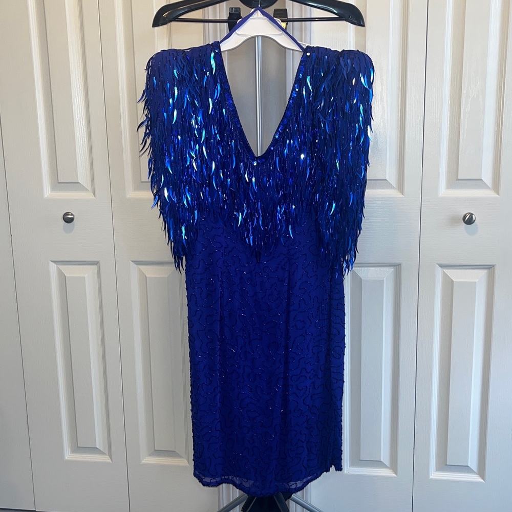 Vintage Women’s Beaded Sequin Dress